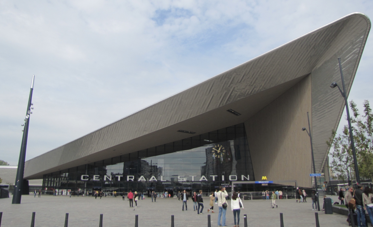 Het grote overstek Rotterdam CS: de Haaienbek