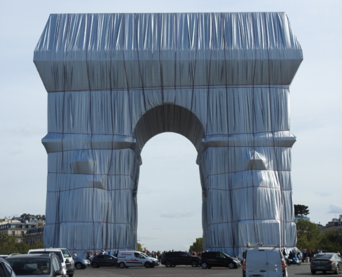 Arc de Triomphe "Wrapped"!