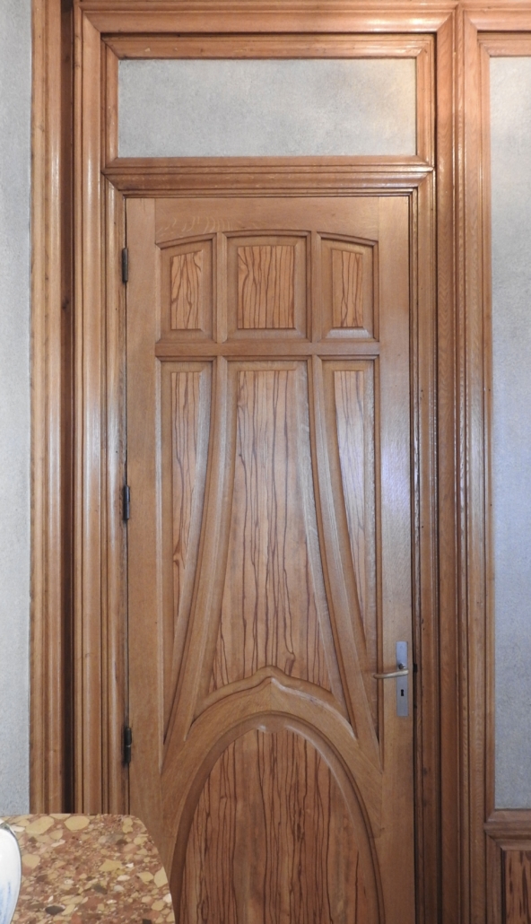 Fraaie Art Nouveau deur