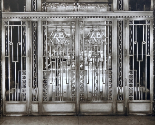 herlaas verdwenen Art Deco deuren