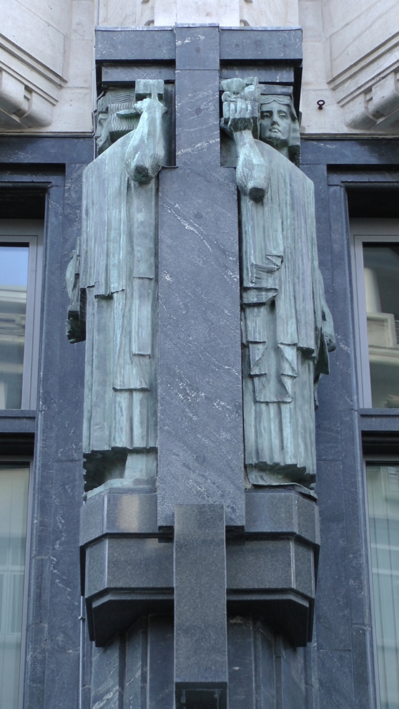 Art Deco kariatiden